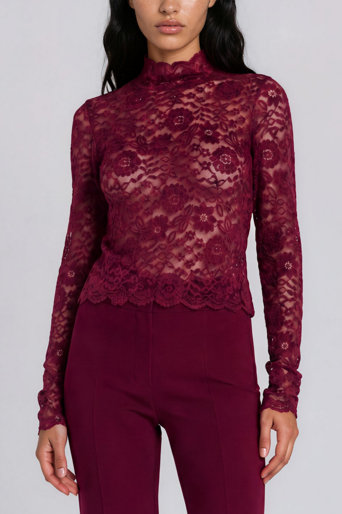 FACE TO FACE Top Ines pizzo cod 2192 iw