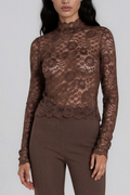FACE TO FACE top ines marrone cod.2231