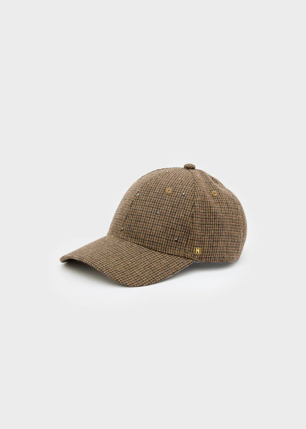 NALì. CAPPELLO HALO CON PIETRE CHECK. COD.539