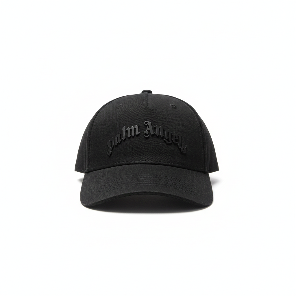 PALM ANGELS curved logo tonal cap cod 5002