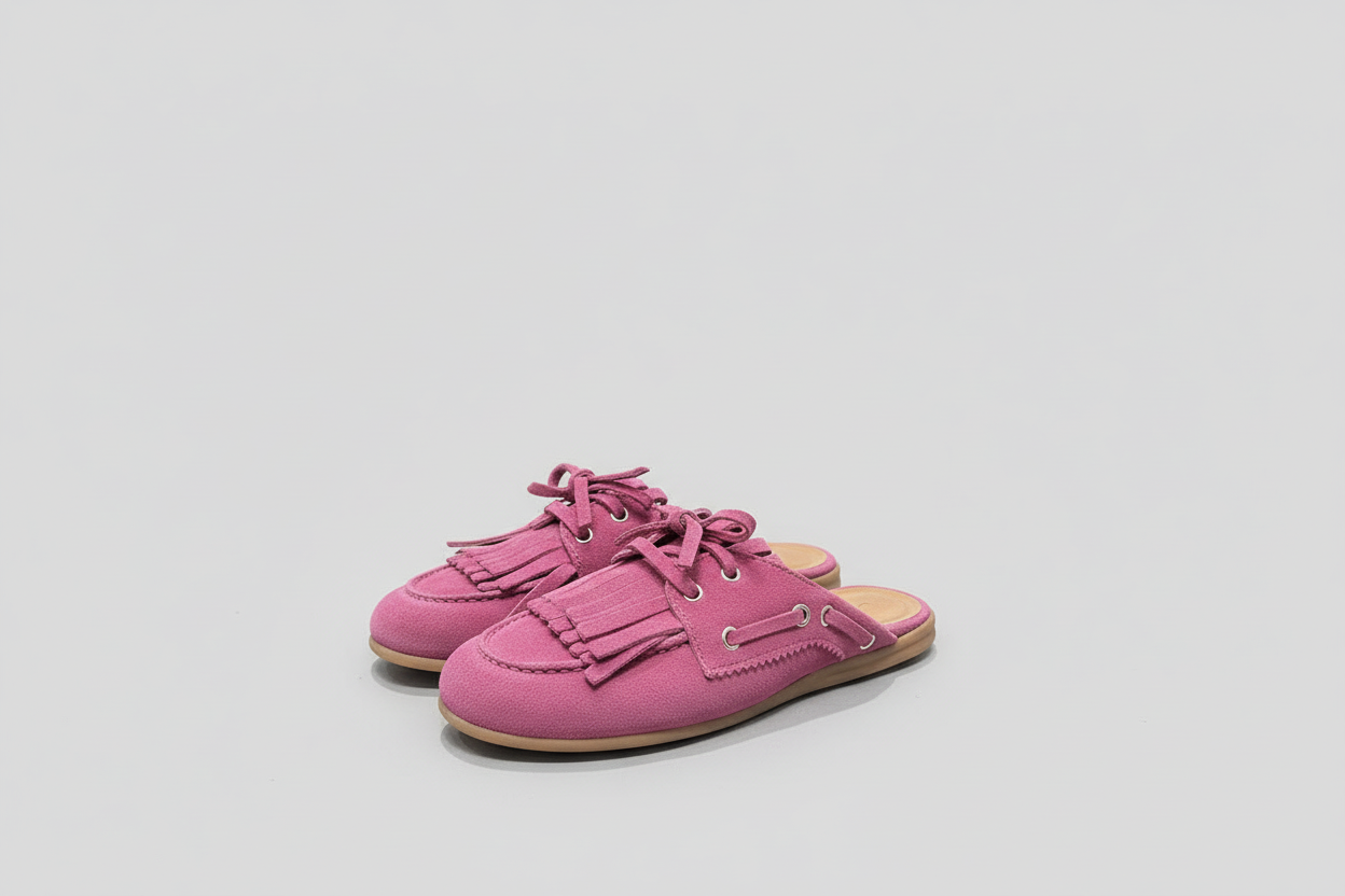R23 Sabot camoscio rosa cod 3051