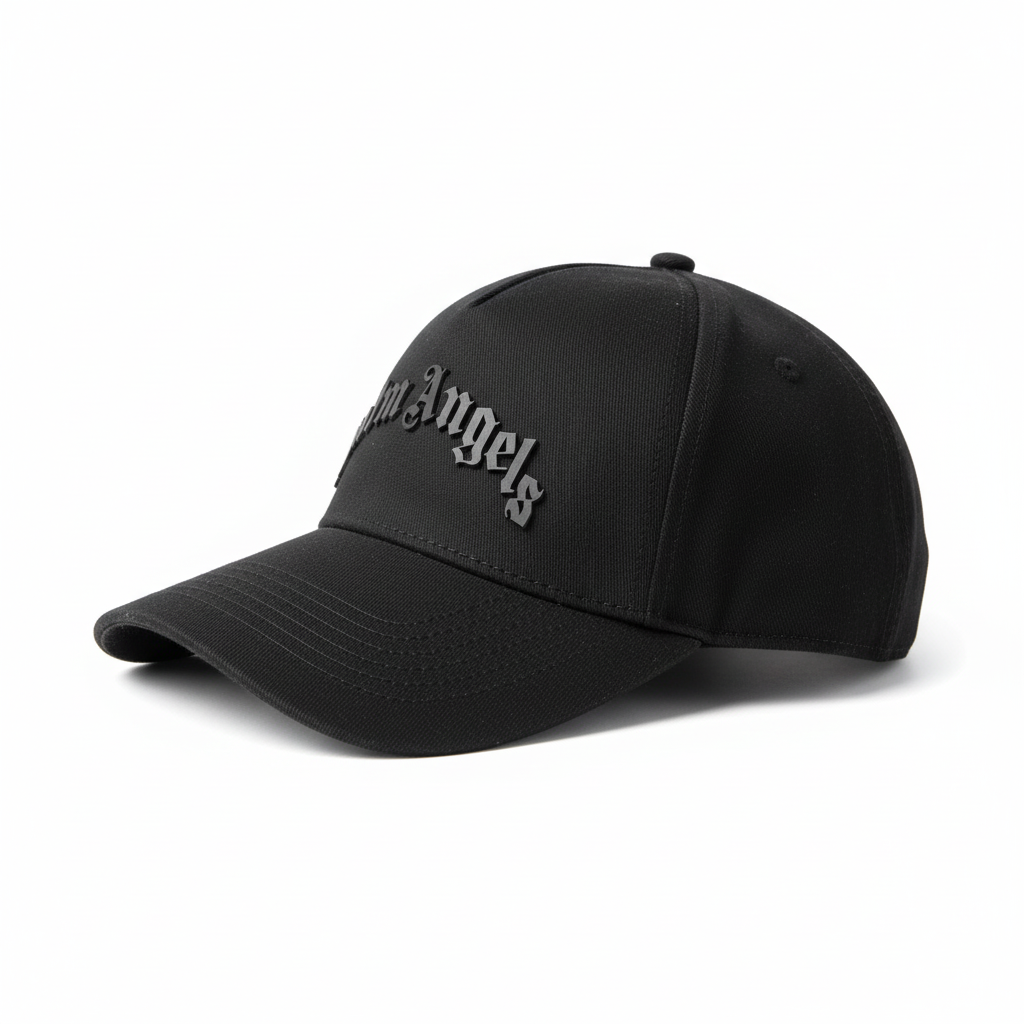 PALM ANGELS curved logo tonal cap cod 5002