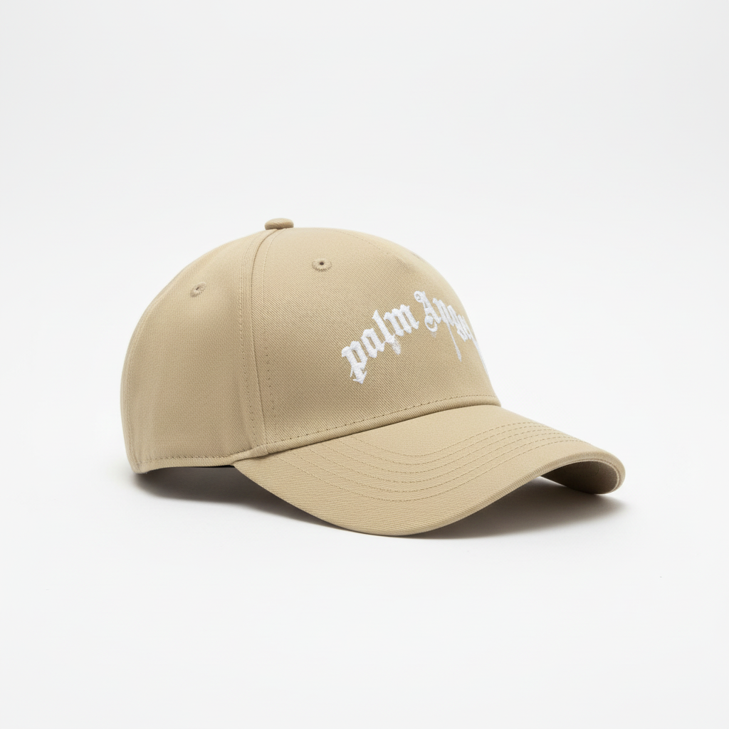 PALM ANGELS dripping curved logo cod 5003