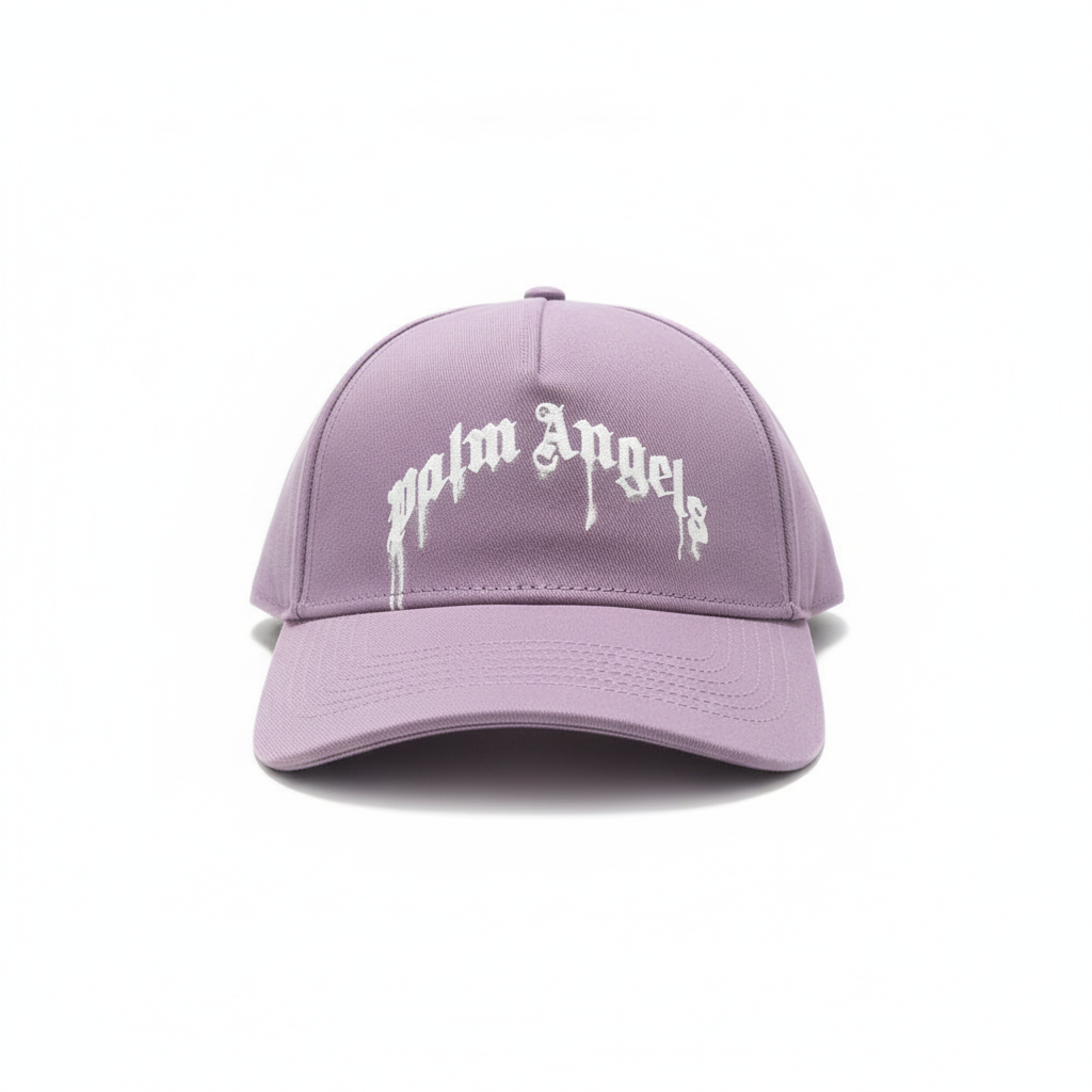 PALM ANGELS dripping curved logo cod 5003