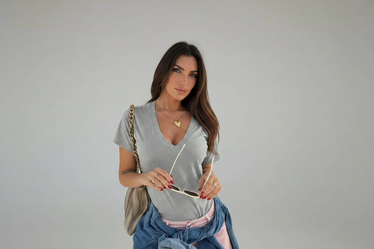 TENSIONE IN T-shirt basic cod 1129