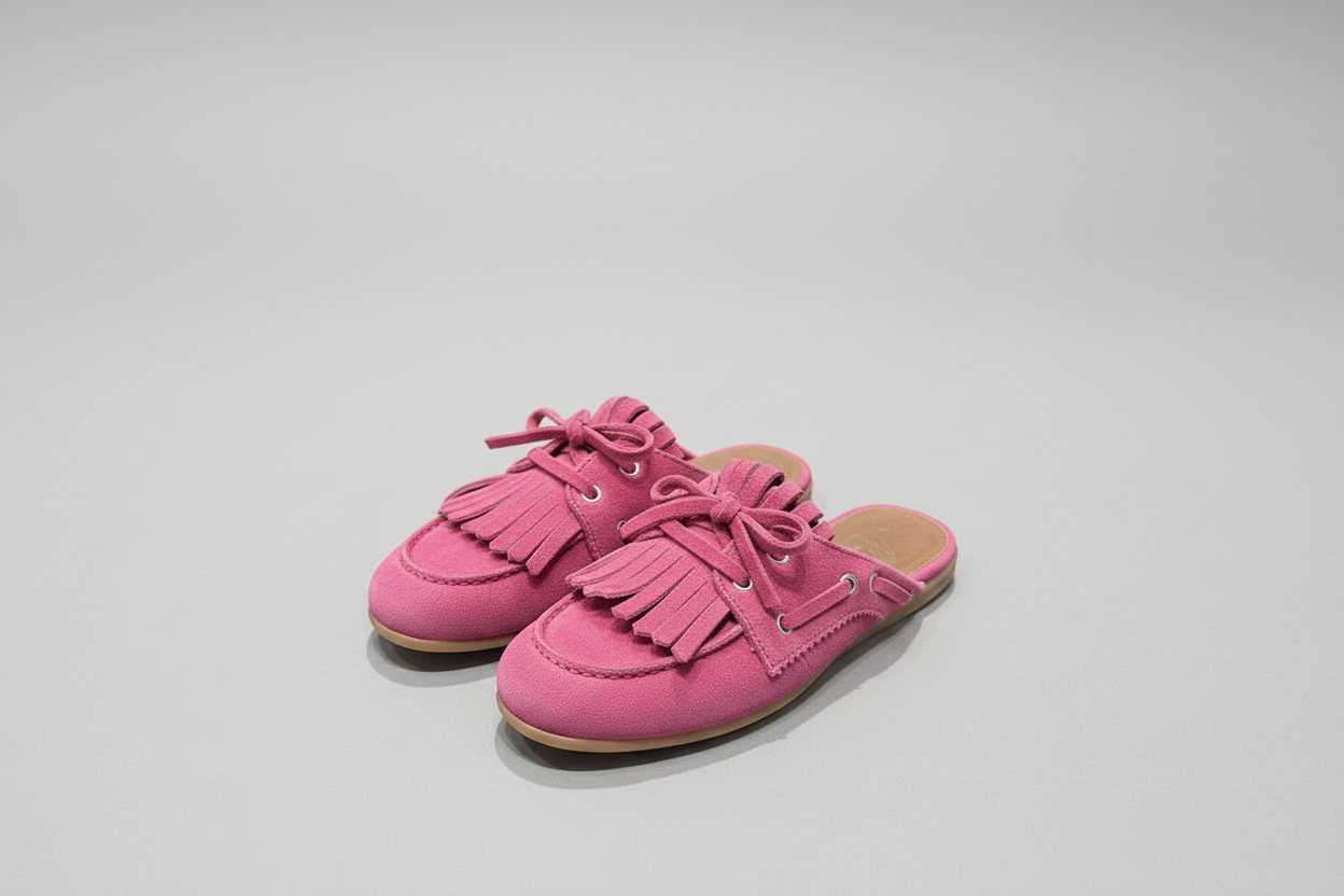 R23 Sabot camoscio rosa cod 3051