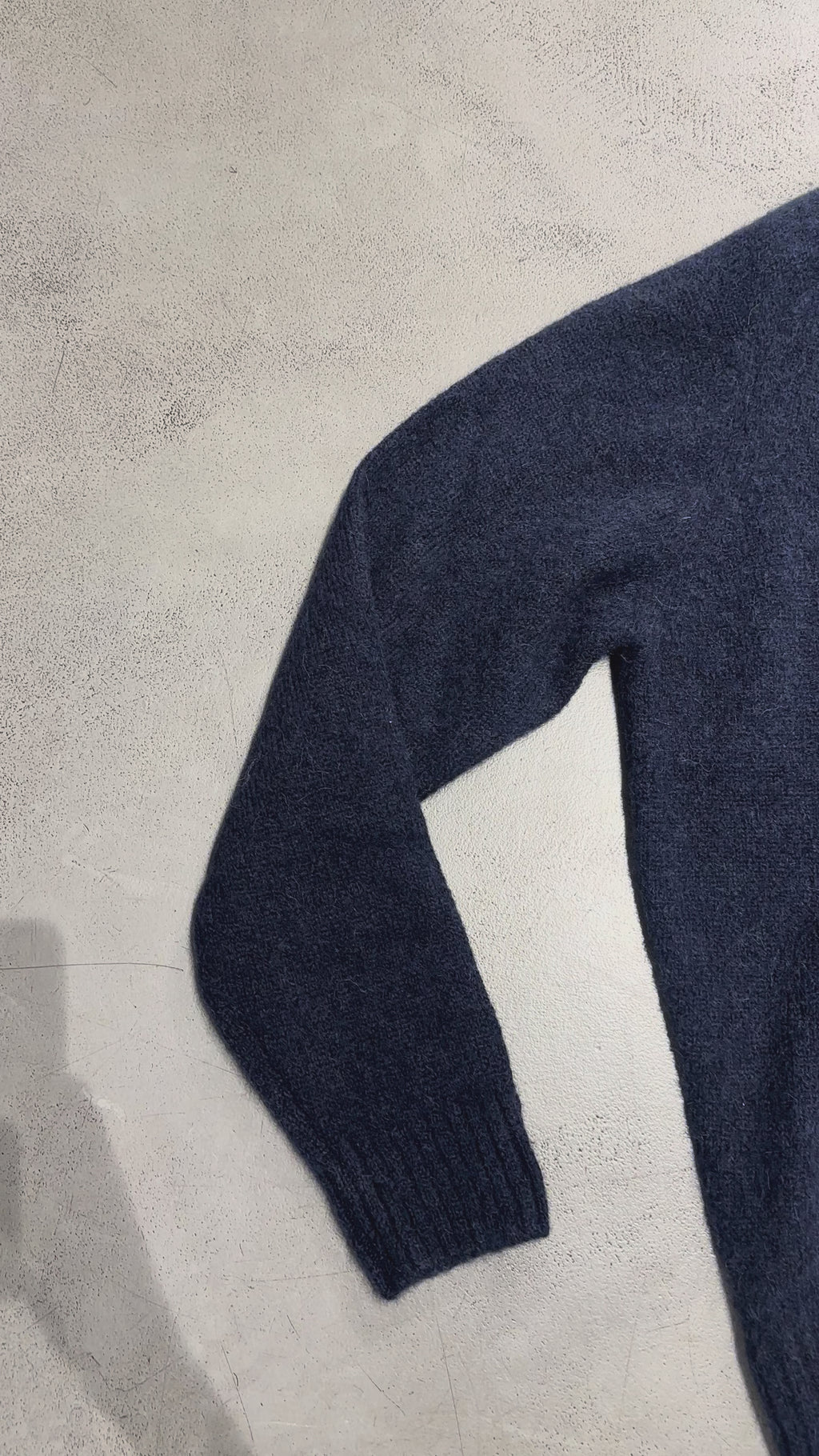 FILIPPO DE LAURENTIS Maglione alpaca navy cod 6120 iu