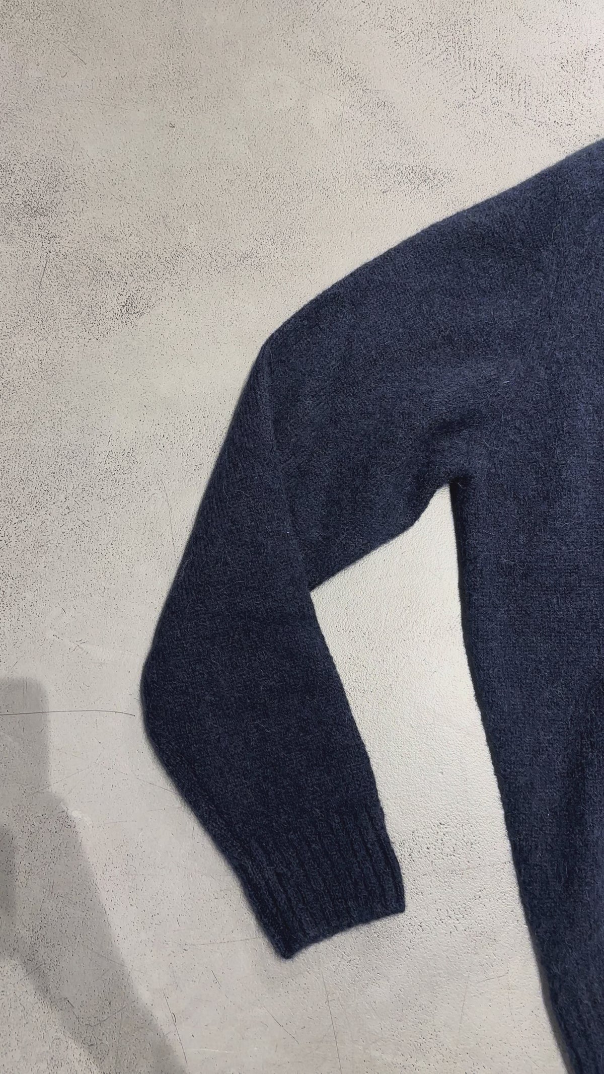FILIPPO DE LAURENTIS Maglione alpaca navy cod 6120 iu
