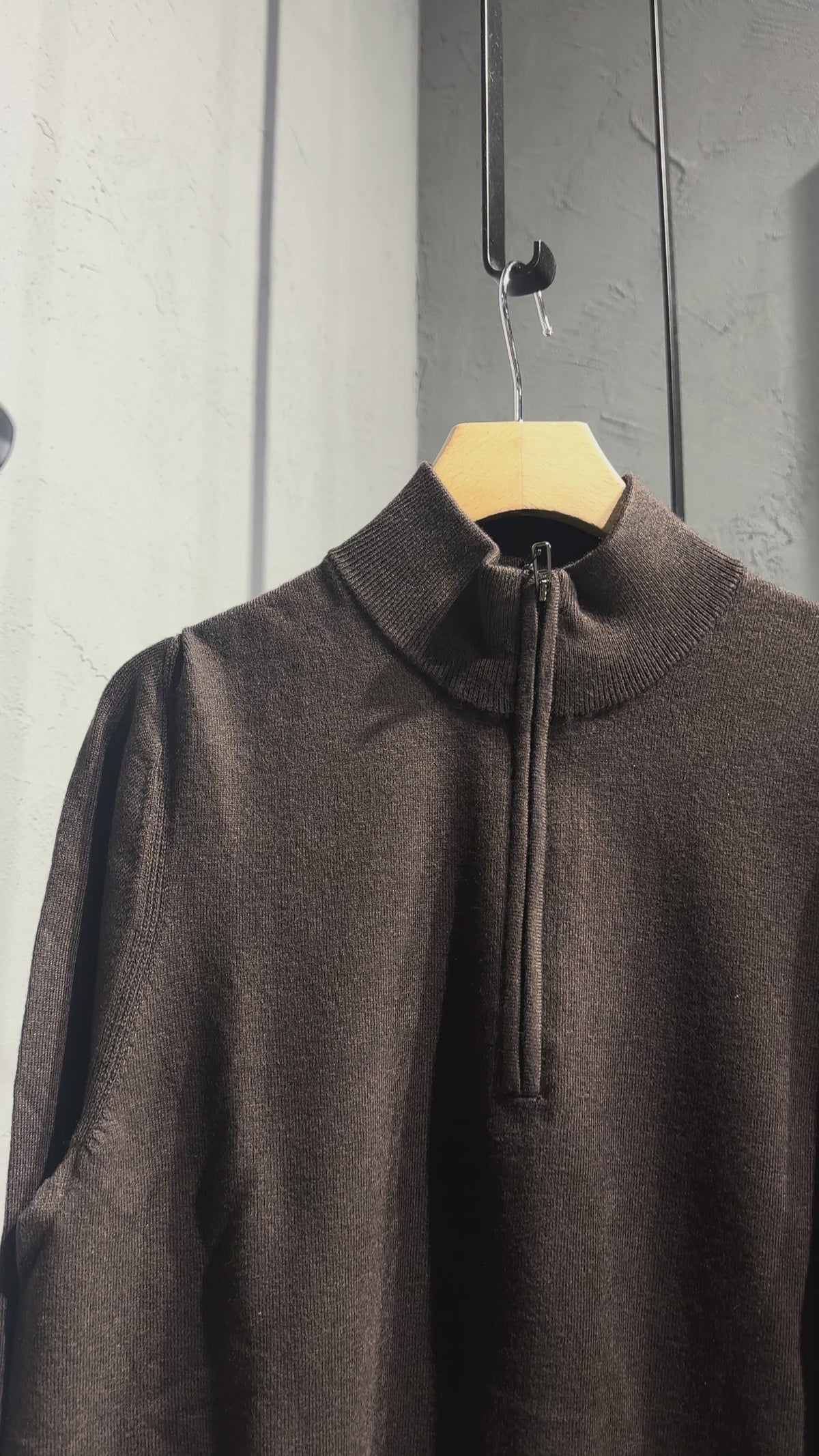 DIKTAT Lupetto mezza zip t.moro cod 6095 iu