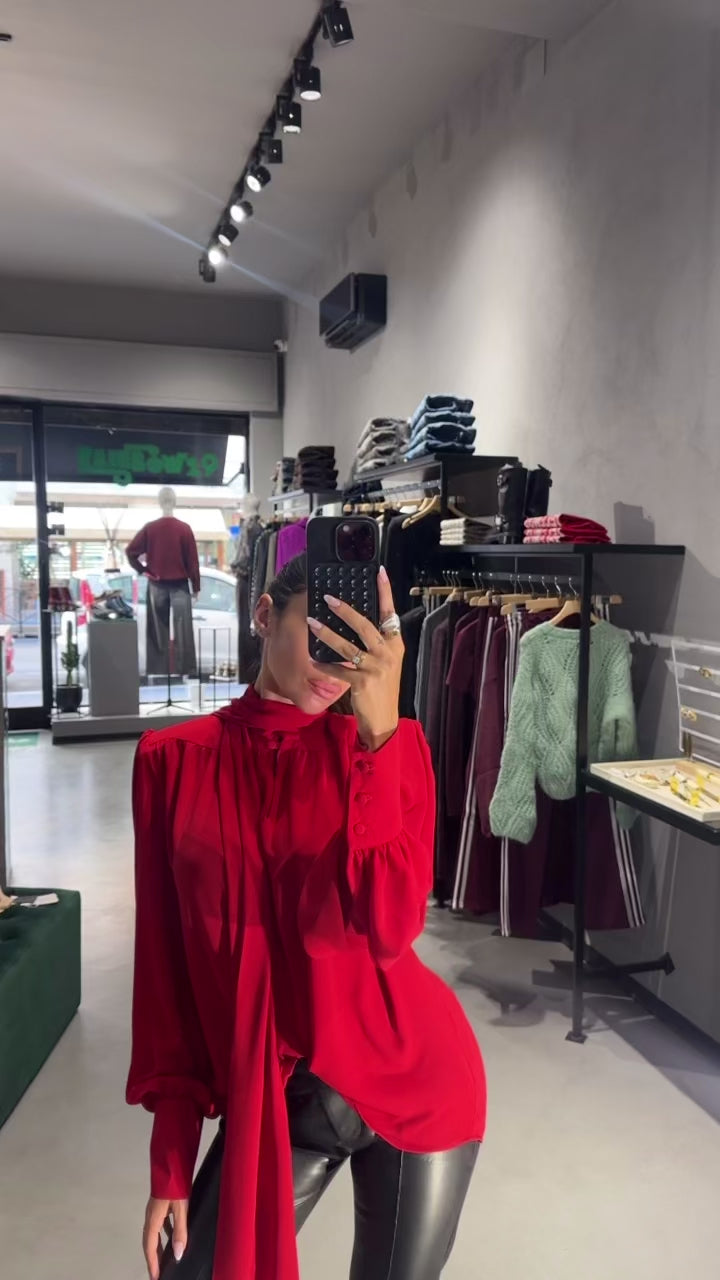 ACTUALEE Blusa rossa cod 2131 iw