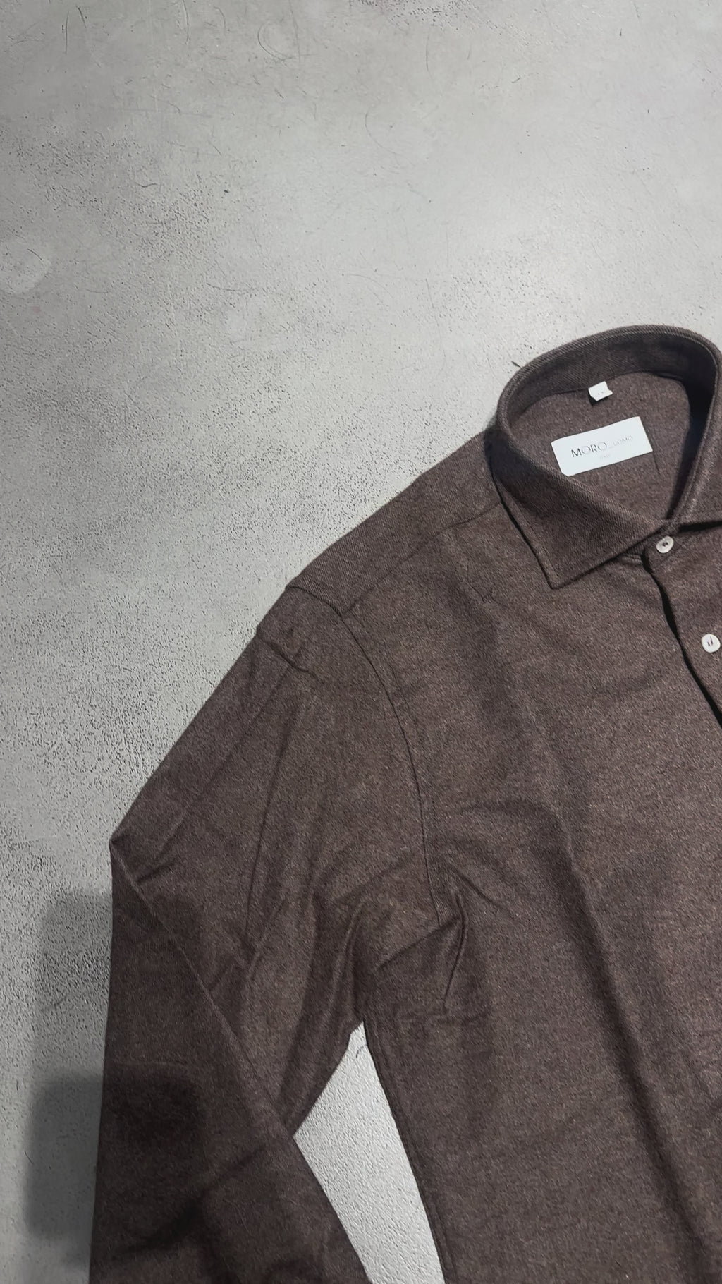 PTI Camicia flanella moro cod 6099 iu