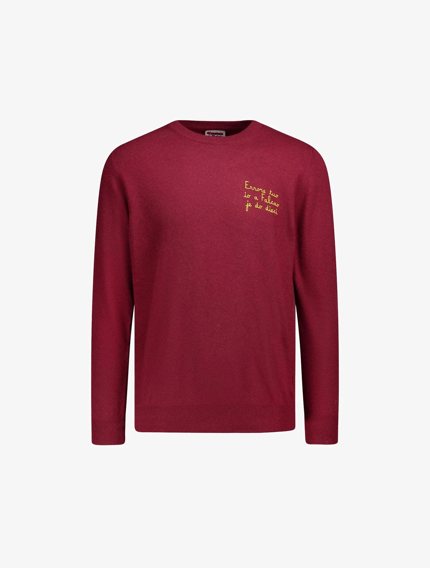 SAINT BARTH Maglione girocollo ERRORE TUO. COD.283